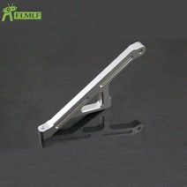 자동차원격시동 시동경보기 스마트폰원격시동 합금 CNC 전면 또는 후면 섀시 브레이스 프레임 1/5 GTB 레이, 02 Front Silver