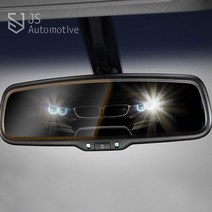 JS automotive 더뉴코나 하이패스 룸미러 백미러 눈부심 빛반사 방지 차량 보호 필름 셀프 부착 스티커 인테리어, 차량한대분
