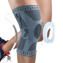 생활업 니가드 무릎 보호대 연골 슬개골 십자 인대 보호 니랩 니슬리브 무릅 보호기, 1개