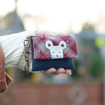 바이핸즈 퀼트 diy키트 패키지 소품 - 찍찍 카드지갑, 1개