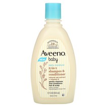 Aveeno 데일리 모이스춰 2-in-1 샴푸 & 컨디셔너 354ml(12fl oz)