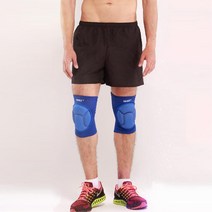 쿠션충격흡수 테이핑 무릎보호대 2개세트 압박아대, 1개