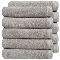 다주타올 다주상사 다주 심플 무지 수건, 연브라운, 10개