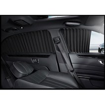 포터2 맞춤형 카커텐 창문가리개 자외선차단 암막 사생활보호 쪽잠 프라이버시 낮잠, 1개, 블랙 1열 더블캡