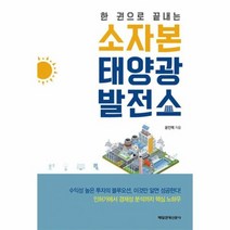 소자본 태양광 발전소 한권으로끝내는, 상품명