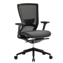 퍼시스 서울대의자 CHN4300 CHN4300A CHN4300RA 학생용의자 공부용의자 독서실의자 스터디카페의자 사무용의자 업무용의자 메쉬의자, CHN4300(고정형 팔걸이), 556B(그레이 + 블랙)