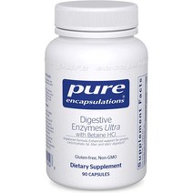 퓨어인캡슐레이션 Pure Encapsulations Enzymes 다이제스티브 엔자임 울트라 90캡슐