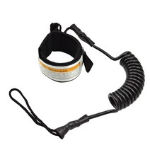 1.6M 서핑 가죽 끈 로프 보트 로잉 보트 안전 패들 스탠드 업 패들 서핑 가죽 끈 손 로프 서핑 보드 카약 액세서리, Black|폴란드