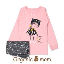 [오가닉맘] 아동 애니걸스타여아긴소아동내의(MEZ1SS15)