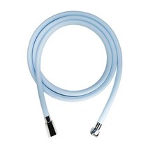 클린앤 국내산 물때/꼬임방지 샤워기호스 2M 스카이블루, 1개