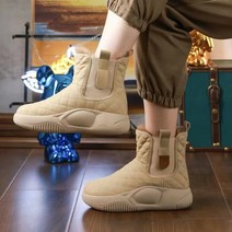여성 통굽부츠 일체형 기모안감 스노우부츠 3.5CM