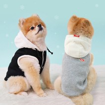 아스터슈 벨보아 트랙 강아지 후드티 국산 자체제작 겨울옷, M/GREY