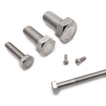 스텐 육각 볼트 SUS 너트 미리 인치 머신 규격 M4 부터 M24 5/16 부터 3/4, M20(20mm), 130mm