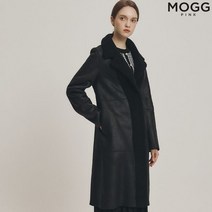 모그핑크 퍼배색 에코무스탕 코트 THH1CDR20 HBK