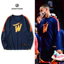 슈팅져지 NBA 유니폼 농구 긴팔 트레이닝복 스테판커리 골든스테이트 워리어스