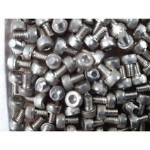 [볼트] 육각홈붙이 렌치나사 유두 M4 L10 철 니켈도금 100개