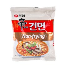 출출할때 농심 신라면건면 97g 봉지라면 사무실 회사 직장 학생 간식 식사대용 시원한국물, 단품