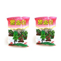 식물영양제 비료 알송이 200g 2개 세트 고형 퇴비 알 거름
