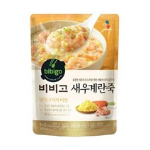 J-MALL CJ 비비고 새우계란죽 간편식 혼밥 환자 보양식 통통한 새우와 부드러운 계란, 5개, 450g