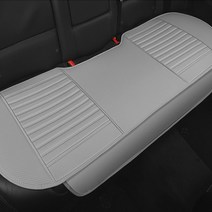 차량용 뒷좌석 방석 2열 시트커버 자동차 3인용, 그레이, 1개