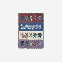 [New Best] 디스이즈네버댓 x 그레이트풀 데드 댄싱 베어 테피스트리 블랭킷 멀티 Thisisneverthat Grateful Dead Dancing Bears Tapestr