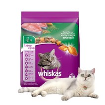 동동이네 고양이 사료 위스카스 포켓 참치 3kg 기호성 좋은 고양이 건식 사료