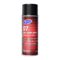 V-tech 브이텍 VT-07 슈퍼 스프레이 접착제 [W9F0260], 1개