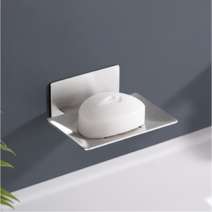 준앤코 무타공 설치 스테인리스 비누대 비누곽 비누받침