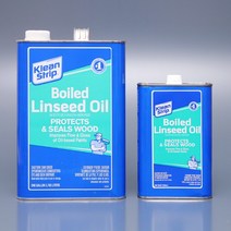 클린스트립 보일드린시드오일 목재표면보호 뒤틀림방지 빠른건조, 1Quart (568.0166)