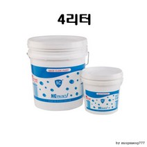 (YESHUA)고신축성을 갖도록 수성 4L 탄성코트(백색) 엔씨 제조된 수용성 도료(BARUK), 상세페이지 참조