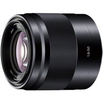 소니 망원 단초점렌즈 APS-C E 50mm F1.8 OSS 디지털 일안카메라 알파 E마운트용 SEL50F18 블랙, 단품