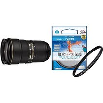 [렌즈 필터 세트] Nikon 표준 줌 렌즈 AF-S NIKKOR 24-70mm f2.8E ED VR 풀 사이즈 대응 + Kenko PRO1D 프로텍터 NEO 발수 렌즈 필터 일본제 77 mm