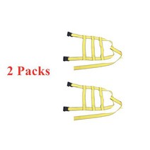 자동차 견인 고리BENOO 1/2 Pack Tow Dolly Basket strap with Flat Hooks 15 "-19" 타이어 휠 1, 02 2 Packs