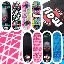 오즈보즈 스케이트보드 28인치 어린이 초보, 블랙외계인