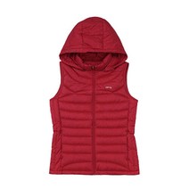 핑 PING 여성 곡선 퀄팅 라인 헝가리 구스 경량 다운 베스트 12293JV953