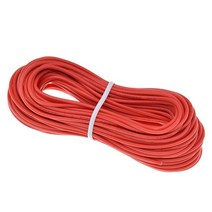 권선코일 구리선24 AWG 유연한 고무 와이어 전기 게이지 구리 편리한 최대 300V 케이블 전자 연선, 03 Red