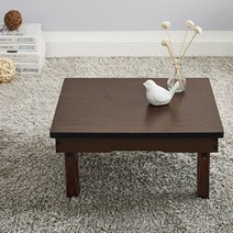 커피행 엔틱 미니 예쁜 다용도 원목 찻상 다과상 티테이블 다도 전통 1인용 접이식 교자상 책상 밥상