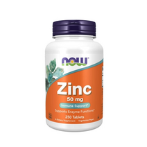 [Now Foods] 나우푸드 아연 50 mg 250 타블렛 재재구매 많은 미국 영양제 남성 영양제 강추, 1, 50mg 250Tablets
