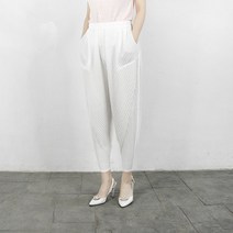 마담플리츠 포멀 플리츠 팬츠 주름옷 밴딩 배기바지 여름 간절기