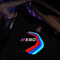 미니빔 프로젝트 프로젝터 스마트 단초점 휴대용 강의용 가정용 2X Led 자동차 도어 라이트 레이저 환영 빛, 05 For E90