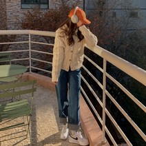 레몬플레버 나테슈 루즈핏 꽈배기 니트 가디건 - 2Color