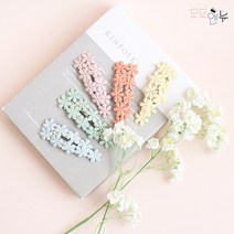도도앤뉴 유아동 봄 사랑 플라워 똑딱핀