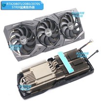 3PCS 87MM T129215SU 7PIN RTX 2060 GPU 팬 ASUS ROG STRIX-GeForce RTX 2060 2070 Super 2080 Ti 또는 RX 560, 2080 2070 라디에이터