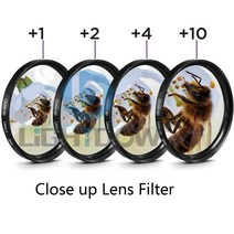 카메라/렌즈 매크로 클로즈업 렌즈 필터 1 2 4 10 키트 49mm 52mm 55mm 58mm 62mm 67mm 72mm 77mm 82mm 캐논 니콘 소니 카메라 호환