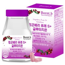 본트비 링곤베리 퓨레 글루타치온 36g, 1개, 60정