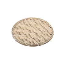 대나무 채반 원형 회채반 20cm