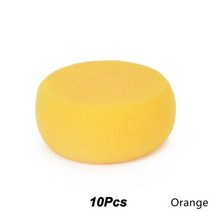 도자기굽기 물레 흙 재료 점토 새로운 둥근 모양 세라믹 폼 던지기 물 흡수 스폰지 조각 도자기 도구 액세, 06 10Pcs orange