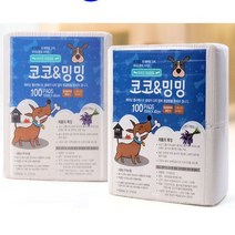 [천삼백케이] [기댄휴] 모하냥 모하멍 애완동물 배변패드 총200P (S03209), 단품