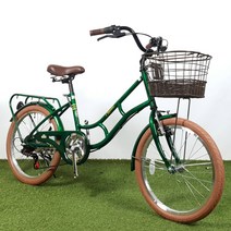 2020 알톤 클래식2007 20인치 바구니 숙녀 여성용자전거, 클래식그린