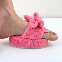 다리살빼기 슬리퍼 까치발 실내화 반쪽 앞꿈치 신발 극세사 실내 다이어트 앞발바닥 거실화